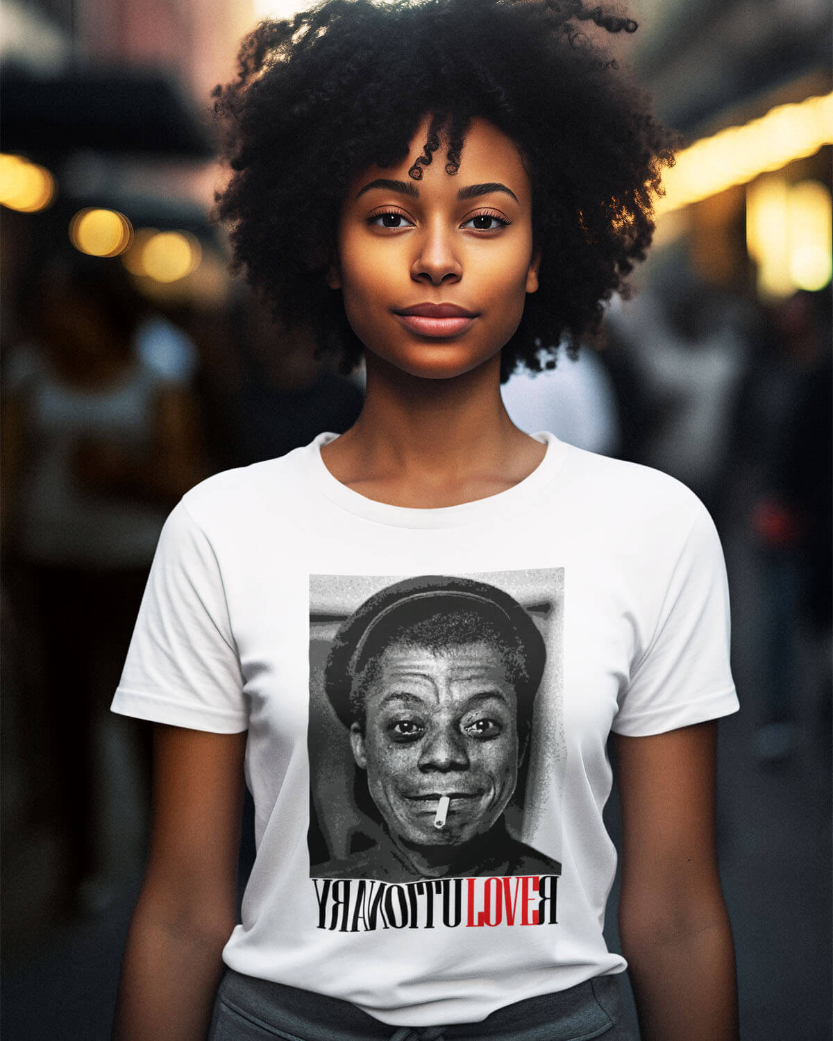 James Baldwin Revolutionary Tee3:9 4:14