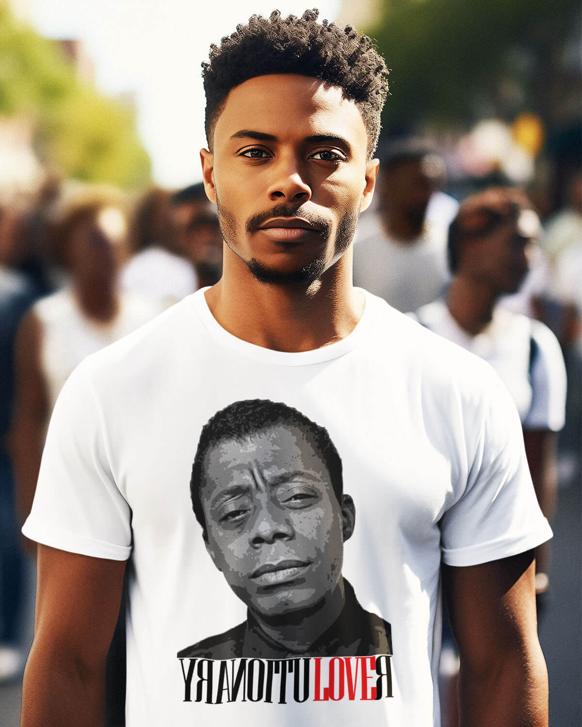 James Baldwin Revolutionary Tee7:21 8:22